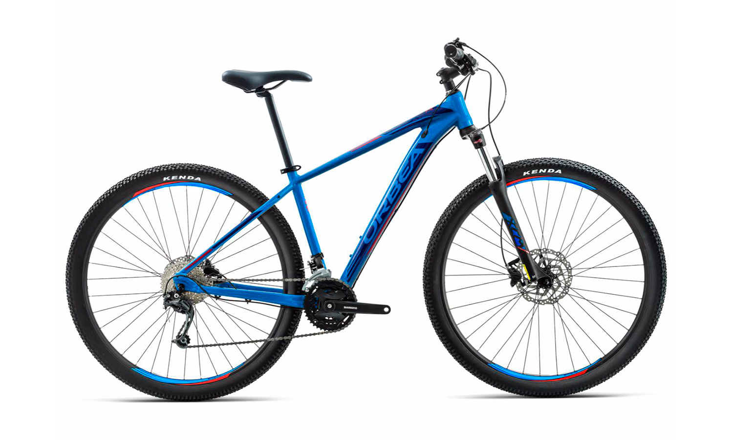 Фотографія Велосипед Orbea MX 27 40 (2018) 2018 blue